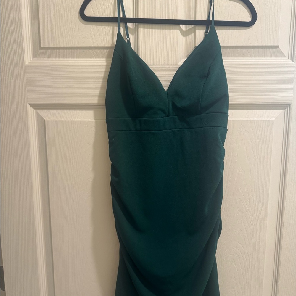 Emerald Sundae Green Mini Dress